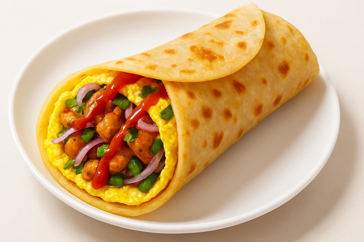 Egg Chicken Roll