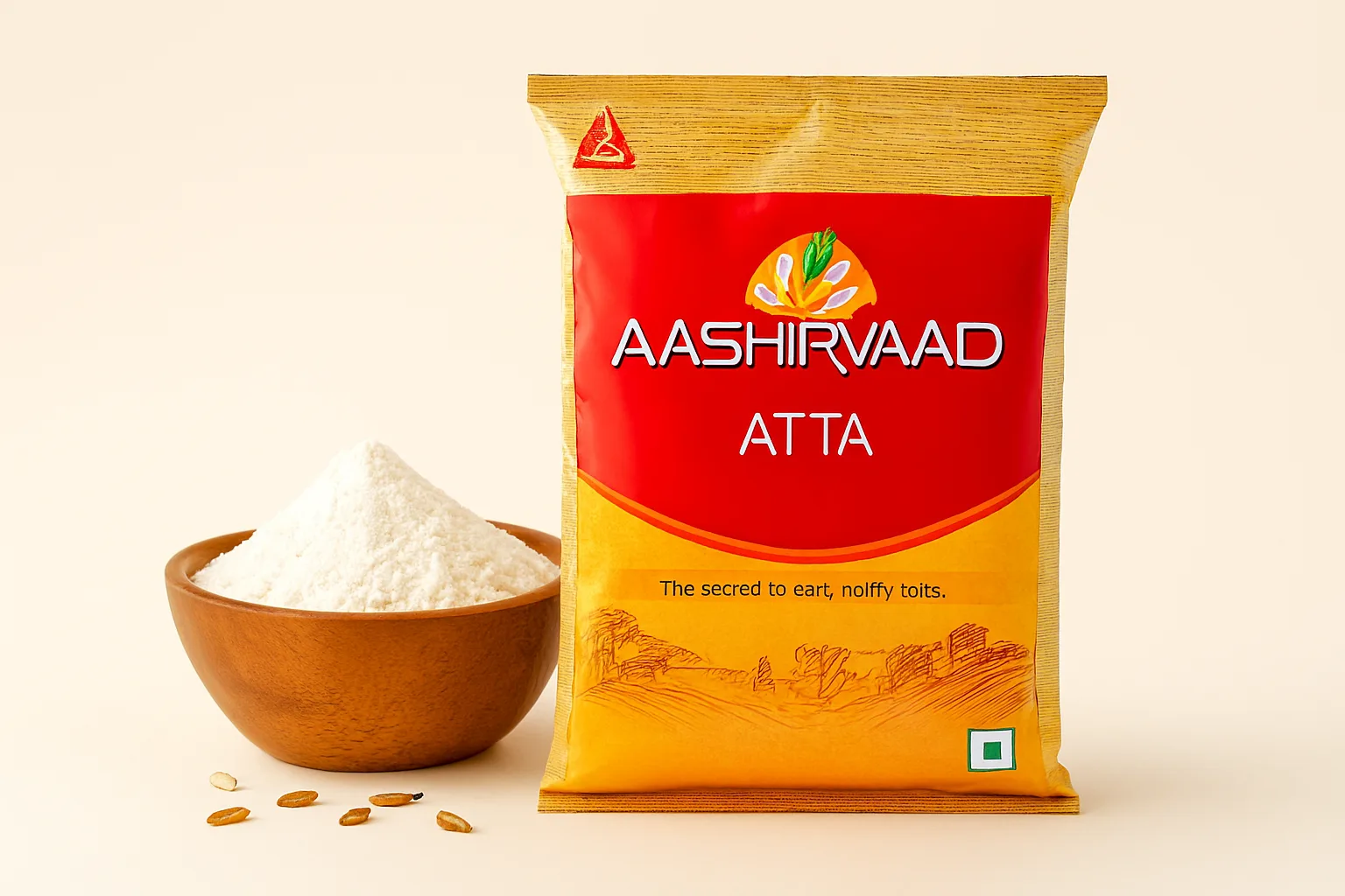 Aashirvaad Atta - 1kg