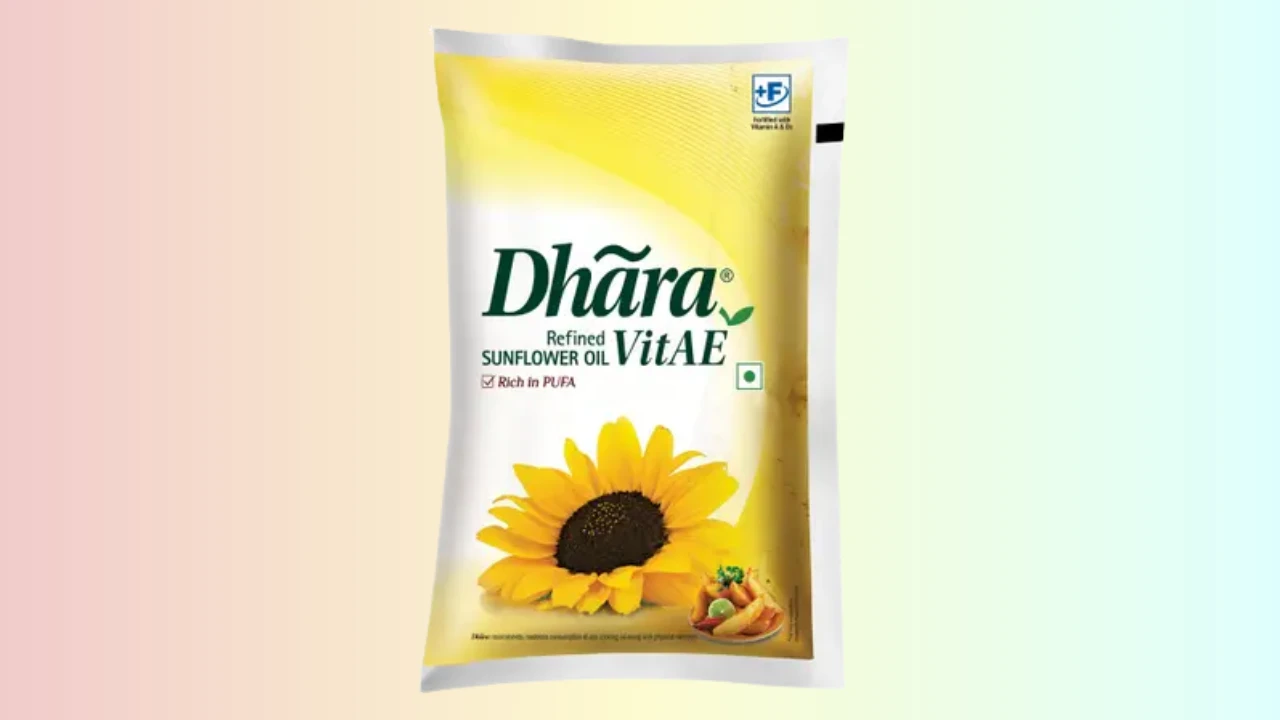 Dhara Sunflower Oil - 1 Liter
