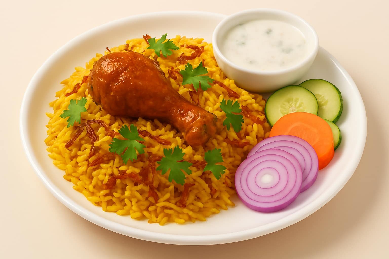 Chicken Biryani Full Plate 