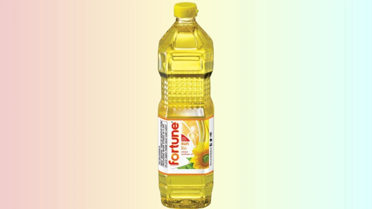 Fortune Sunflower Oil Bottle - 1 ltr